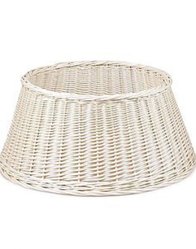 Weidenkorb weiß-grau