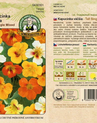 Kapuzinerkresse Tall Single Mixed