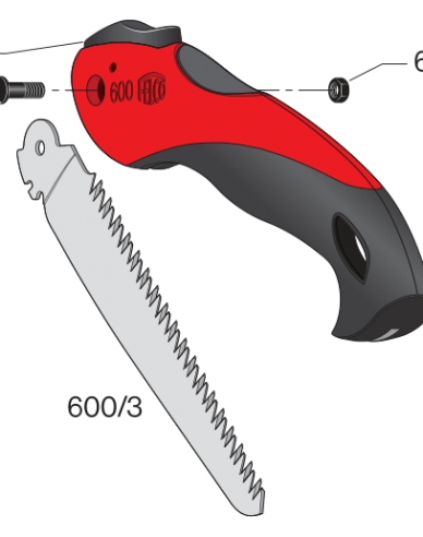 FELCO 600 Klappsäge