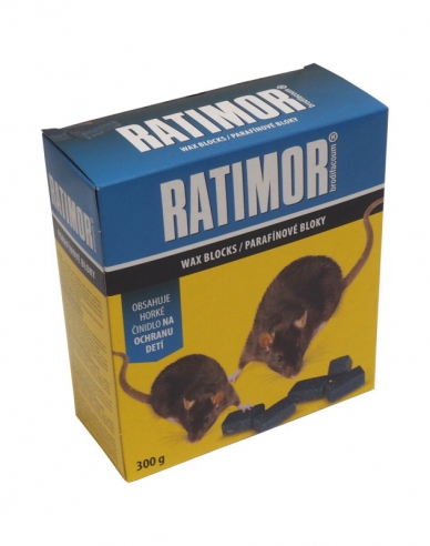 RATIMOR BRODIFACOUM PARAFFINBLÖCKE