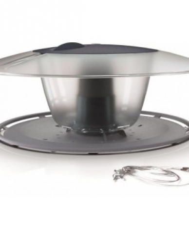 BIRDYFEED ROUND IBFR Vogelfutterhaus 29,4cm anthrazit