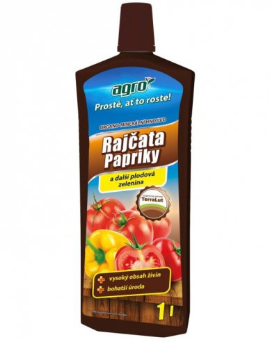 Agro organisch-mineralischer Dünger für Tomaten und Paprika 1l