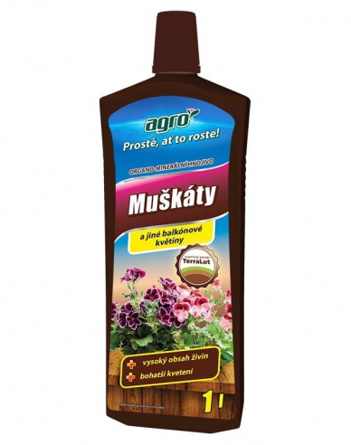 Agro organisch-mineralischer Dünger für Geranien 1l