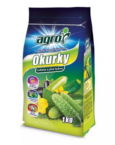 Agro Organisch-mineralischer Dünger für Gurken, Zucchini, Kürbisse 1kg