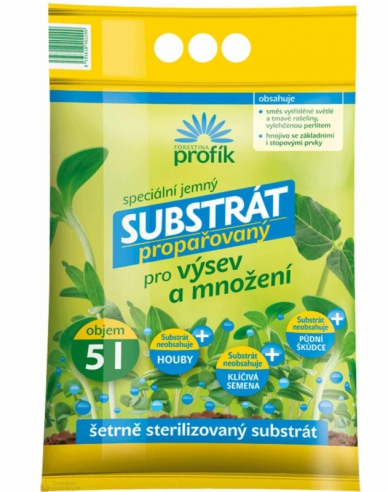 Forestina Gedämpftes Aussaatsubstrat 5l