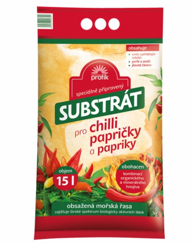 Profík Substrat für Chilischoten 15l