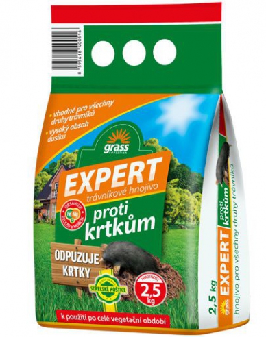 Expert Rasendünger mit Anti-Mole-Effekt 5 kg