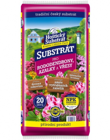 Hoštický Substrat für Rhododendren, Azaleen und Erika 20l
