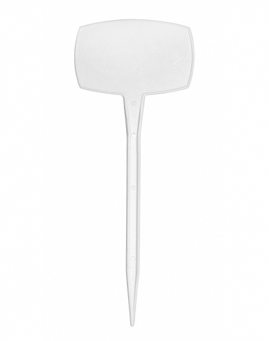 Namensschild für Pflanzen weiß 1stk 20cm