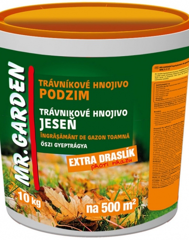 Mr. Garden Rasendünger Herbst 10 kg Eimer